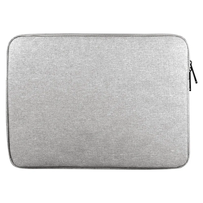 Новые водонепроницаемые сумки для ноутбука, чехол для ноутбука lenovo Macbook air 11 12 13 14 15 15,6 дюймов, чехол retina Pro 13,", сумка на молнии - Цвет: Gray