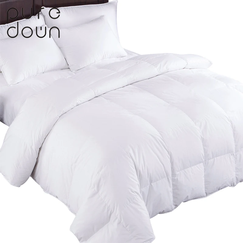 Puredown White Goose Down Duvet Bed Line For Bed Quality Edredon