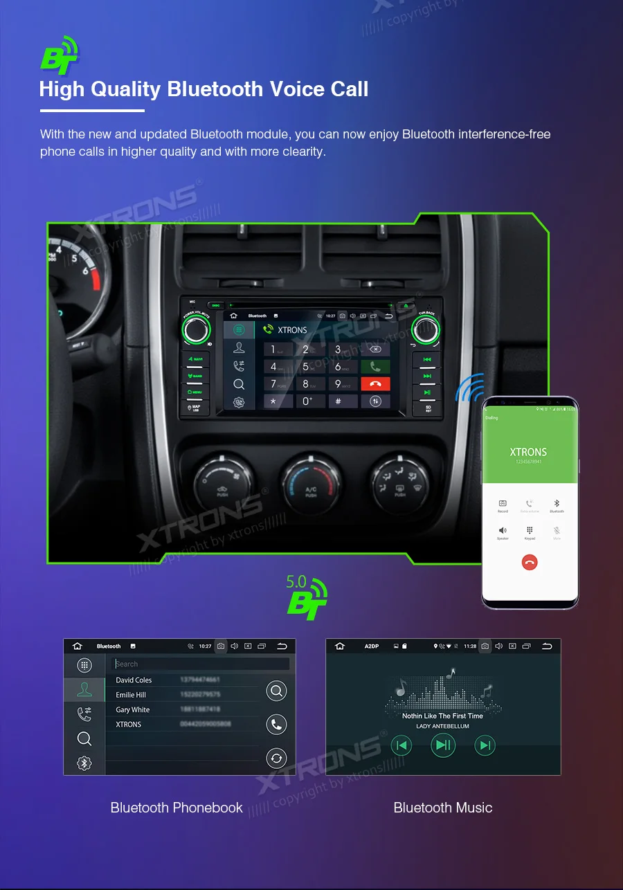 Excellent XTRONS 6.2" Android 9.0 Octa Core Car Radio DVD Player GPS Navigation for JEEP Patriot Liberty Wrangler Compass DODGE Chrysler 13