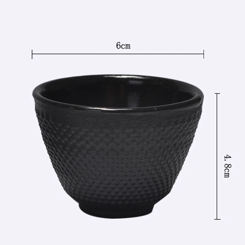 RUIDA японские чугунные чайные чашки набор чайных чашек посуда для напитков 100 мл