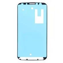 Para samsung galaxy mega 6.3 i9200 i9205 i527 l600 r960 m819n lcd moldura dianteira adesivo
