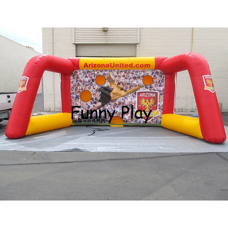 inflatable soccer kick games inflatable football goal Game Field/Court