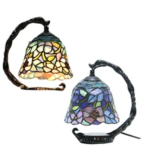 Led lamps Tiffany European led table lamp warm art bedroom living room study room LED decorative lights with light source Led lamps Tiffany European led table lamp warm art bedroom living room study room LED decorative lights with light source