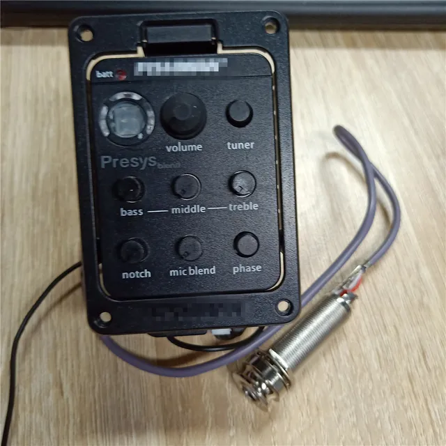 Fishman 4 band high quality presy blend pickup 301 acoustic guitar