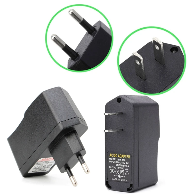 USB Switching Power Supply Adapter Charger AC 100 240V DC 5V 2A 10W US