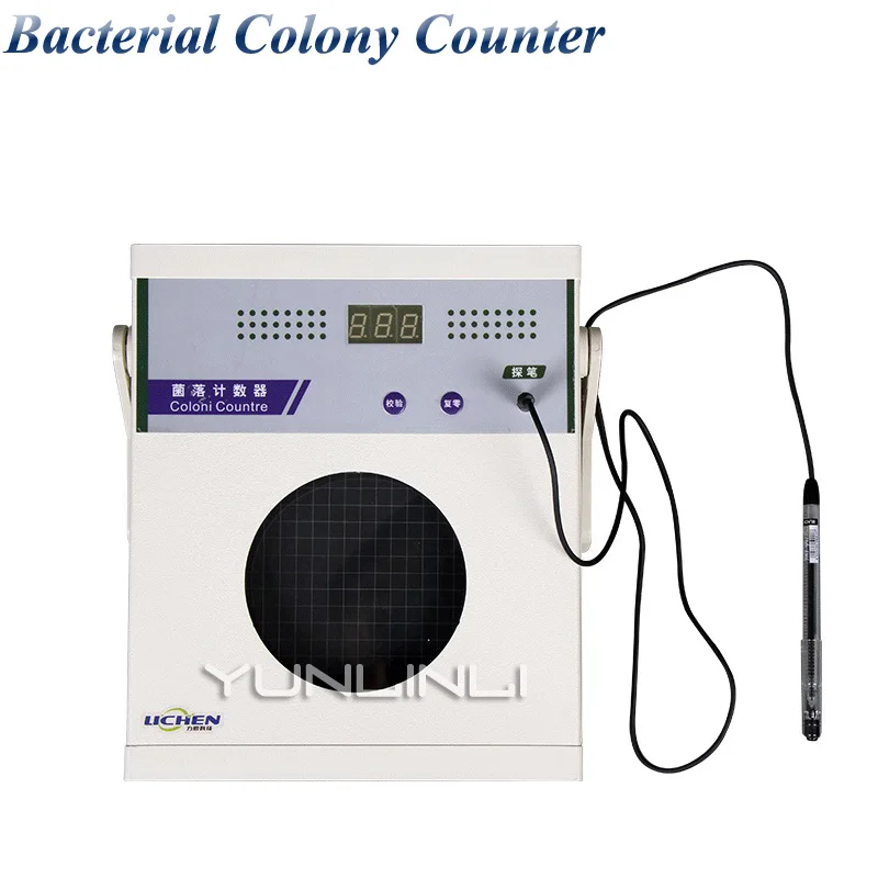 US $64.17 Colony Counter 220v Digital Display Type Semi Automatic Bacterial Tester Bacterial