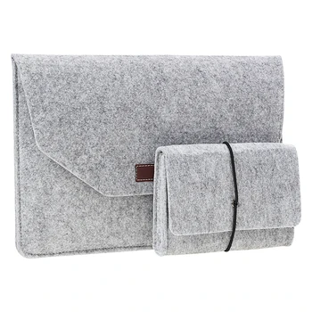 

Soft For Macbook Air 13 Retina 13 Laptop Sleeve Wool Flet Case For Macbook Retina 12 Pro 13 15 Touch Bar Laptop Case Mouse Bag