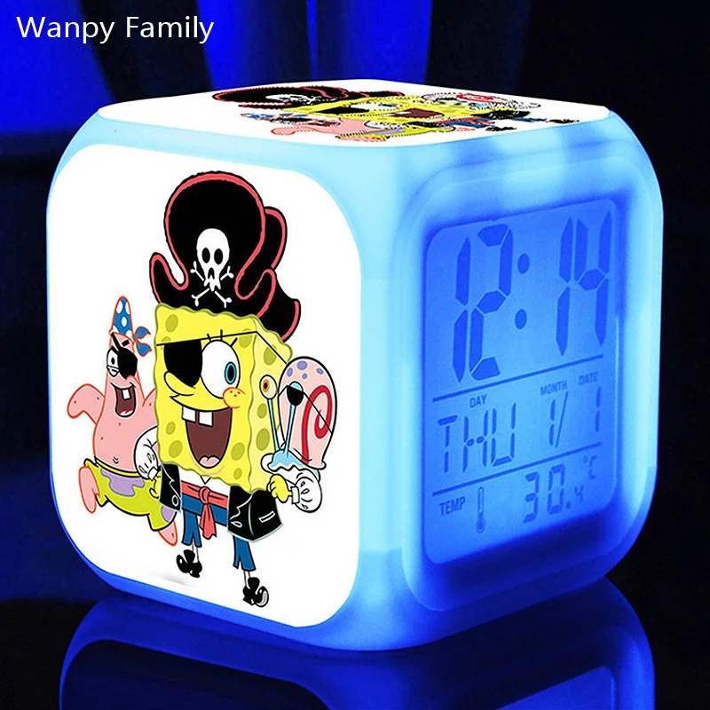 Buy Cute SpongeBob Digital Alarm Clocks,Animated