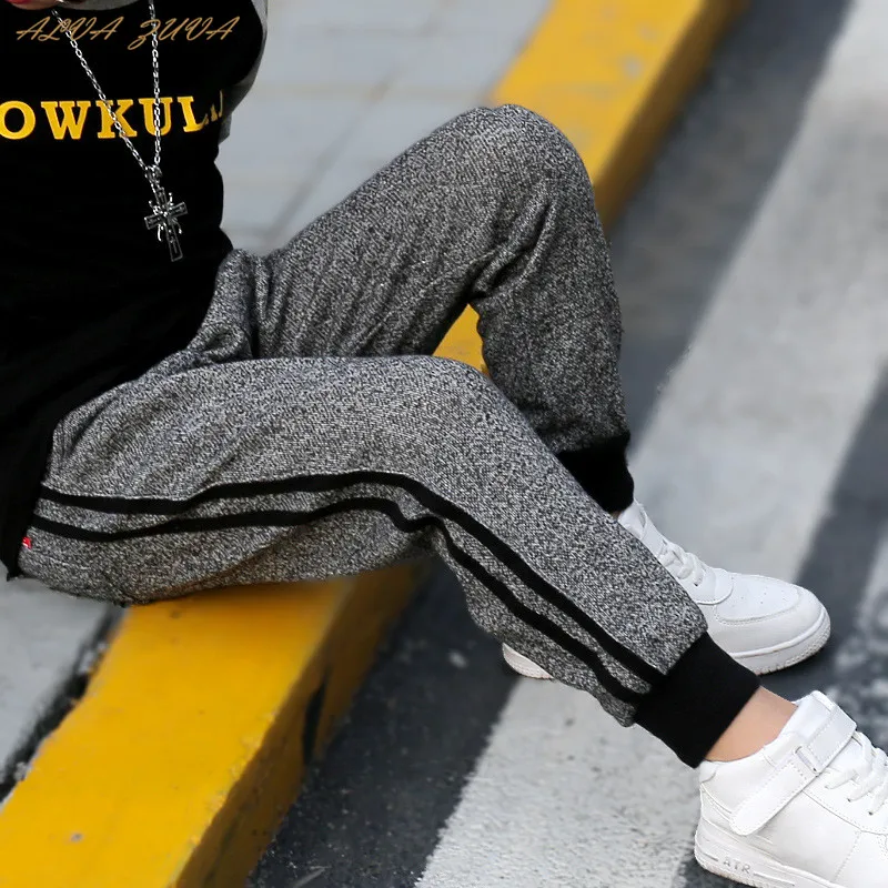 

Children Sports Pants Spring/Autumn Korean Kids Teenages Cotton Loose Casual Trousers Boys Sweatpants Cyy182