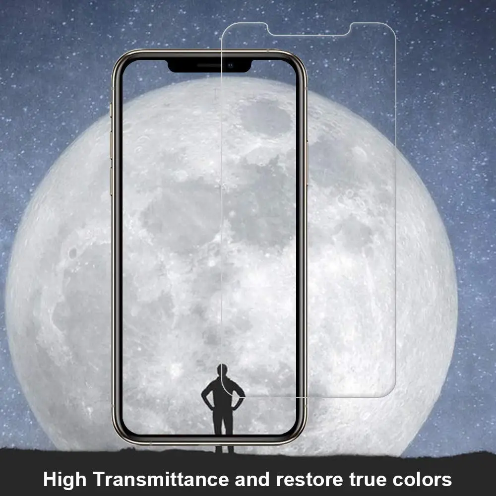 3 Упак. 9D HD экран протектор для iPhone X XR XS Max 7 8 Plus телефон закаленное стекло iphone xr