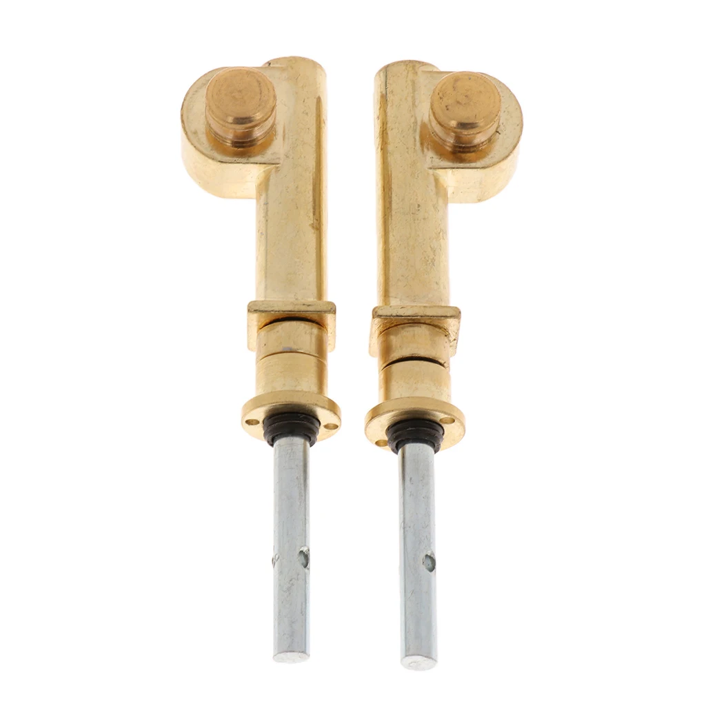 

2 Pieces Copper Vortex Erhu Axis Shaft Mechanical Axis Erhu Accessory