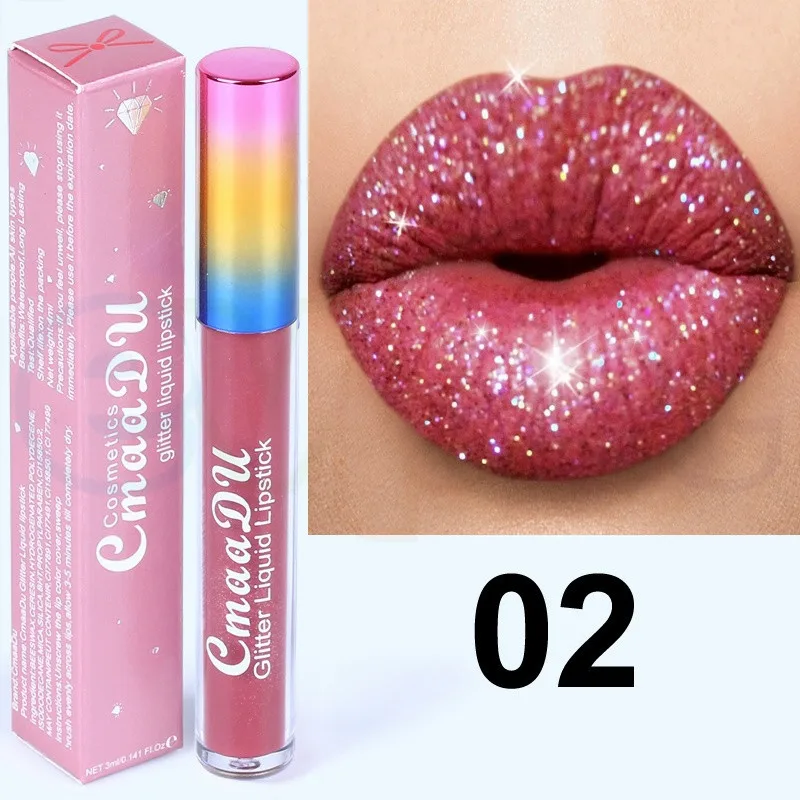 6 Color Matte Lipstick Matte Liquid Lipstick Waterproof Long Lasting Matte Lip Gloss Shiny Metallic Lip Makeup