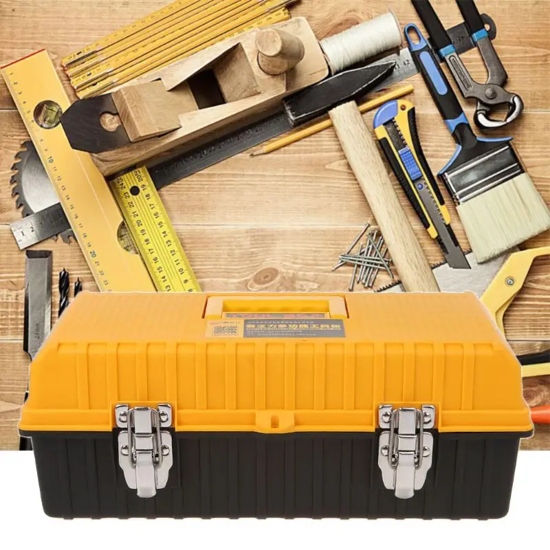 2 Слои складной ящик для хранения инструмента Портативный Оборудование Набор инструментов многофункциональные инструменты для ремонта