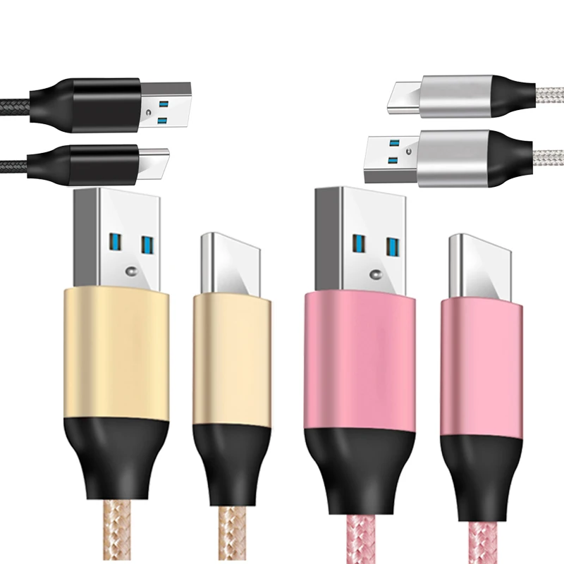 USB Type C Cable Adapter For Sony Xperia Fast Charging Data Cable Cord For Xiaomi 8 USB C Cable Quick Charge Cord                (1)
