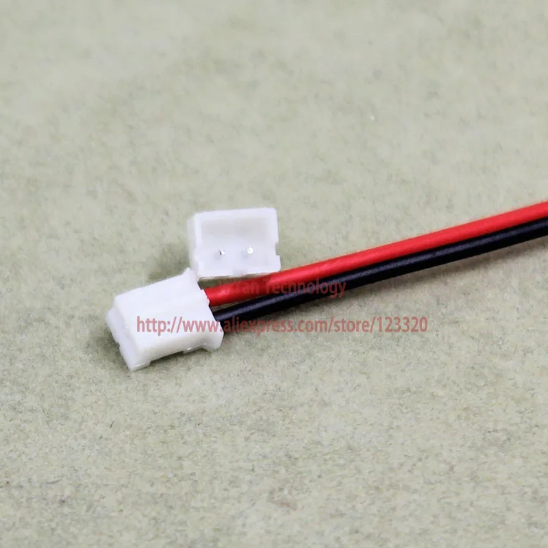 50 комплектов 2 контактный разъем Mini Micro PH2.0 JST 0 мм Шаг 1007 с 100 26AWG 150 200 250 штырьковый