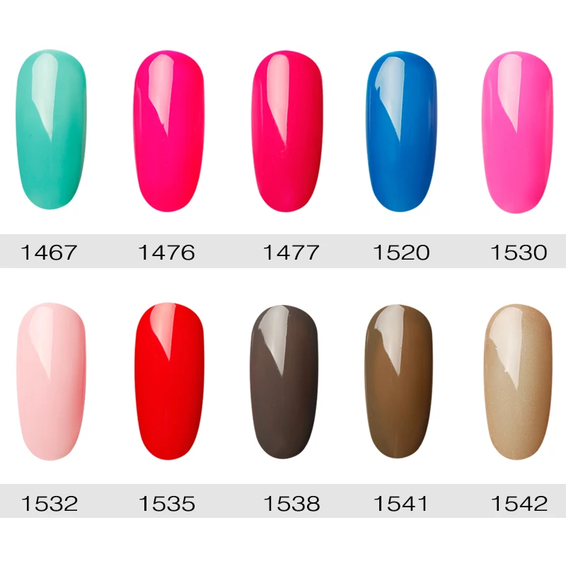 Nailwind ногтей 1467 1864 Цвет черный флакон 7 пилка для половины полу Перманентный лак УФ