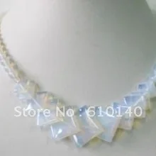 6 шт. X00@ 67L Очаровательная лунный камень ожерелье
