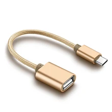 USB C адаптер OTG кабель type C к USB 3,0 Thunderbolt 3 OTG type-C адаптер для samsung One Plus MacBook USBC OTG