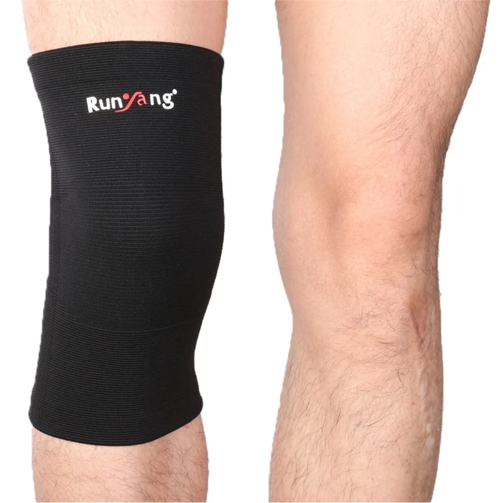 

1PCS Elastic Sports Leg Knee Support Brace Wrap Protector Knee Pads Sleeve Cap Patella Guard Volleyball Knee