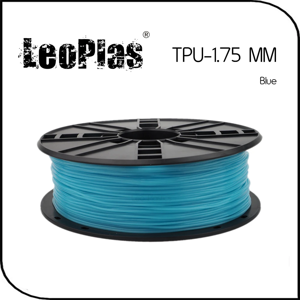 Worldwide Fast Delivery Manufacturer 3D Printer Material 1kg 2 2lb Soft Rubber 1 75mm Flexible Blue