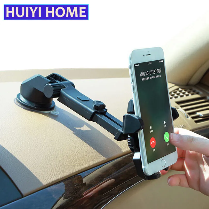 Car Phone Holder Car Suction Cup Rack Plastic Navigator Phone Holder For Car Universal Phone Holder Car Holder Devices EGO024
