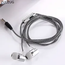 Наушники ZUCZUG для MP3 MP4 проводка Сабвуфер гарнитура ушной плетеный