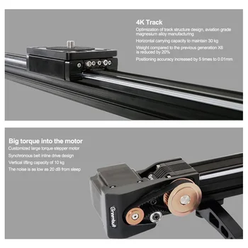 

X6 59" Electronic Controlled Slider Track Dolly Rail For DSLR Camera Video Studio CD50