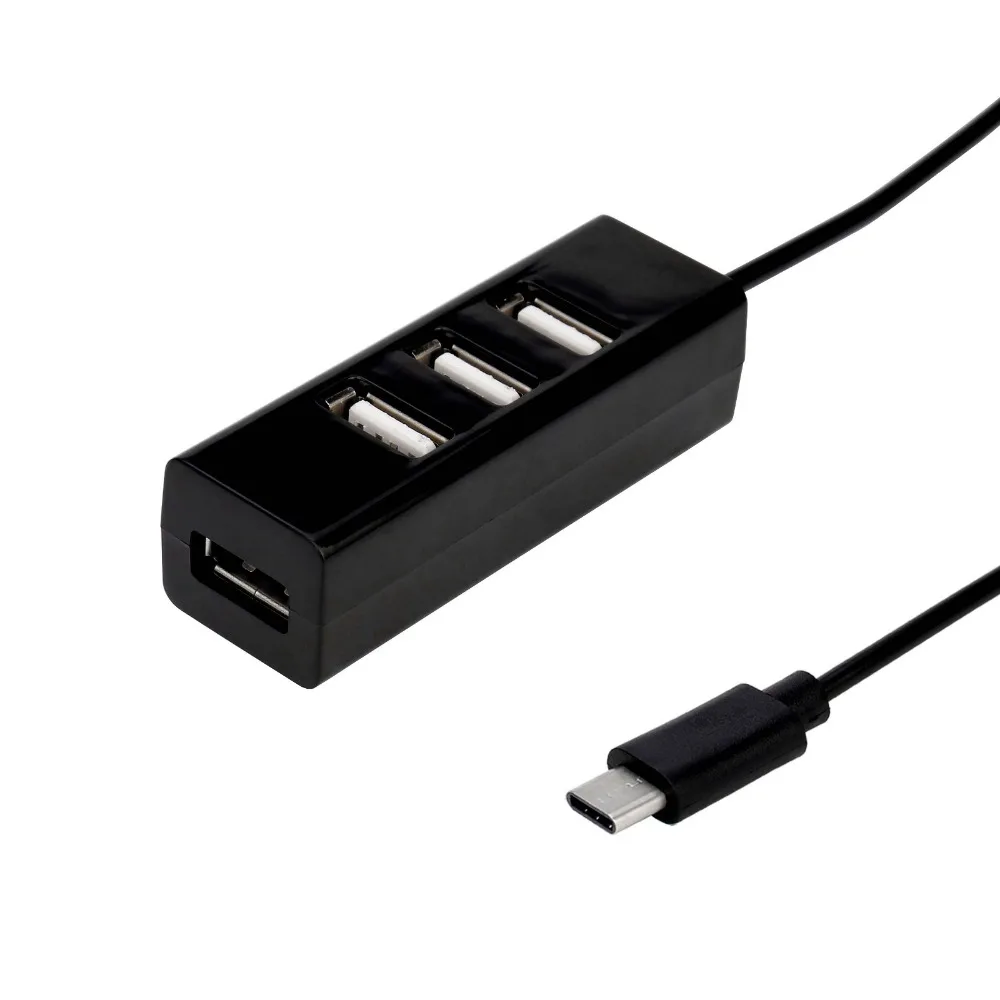 Type C к 4 портовому USB 3 0 концентратор 1 адаптер для ПК Apple Macbook 12 11|Кабели USB| |