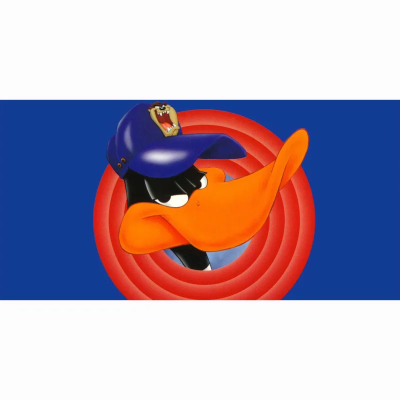 Новое летнее пляжное полотенце Daffy Duck модные банные полотенца плавательное из 100%