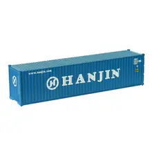 HO весы 40 футов контейнер HANJIN 1: 87 грузовой автомобиль модель поезда 1 шт/2 шт/3 шт/5 шт/10 шт