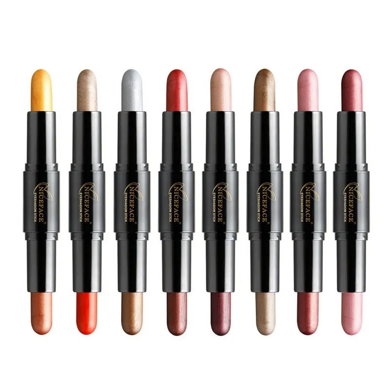 

Manooby Double Headed Matte Makeup Easywear Eye Shadow Pen Wholesale Beauty Cosmetics Waterproof Eyeshadow Pencil Shimmer