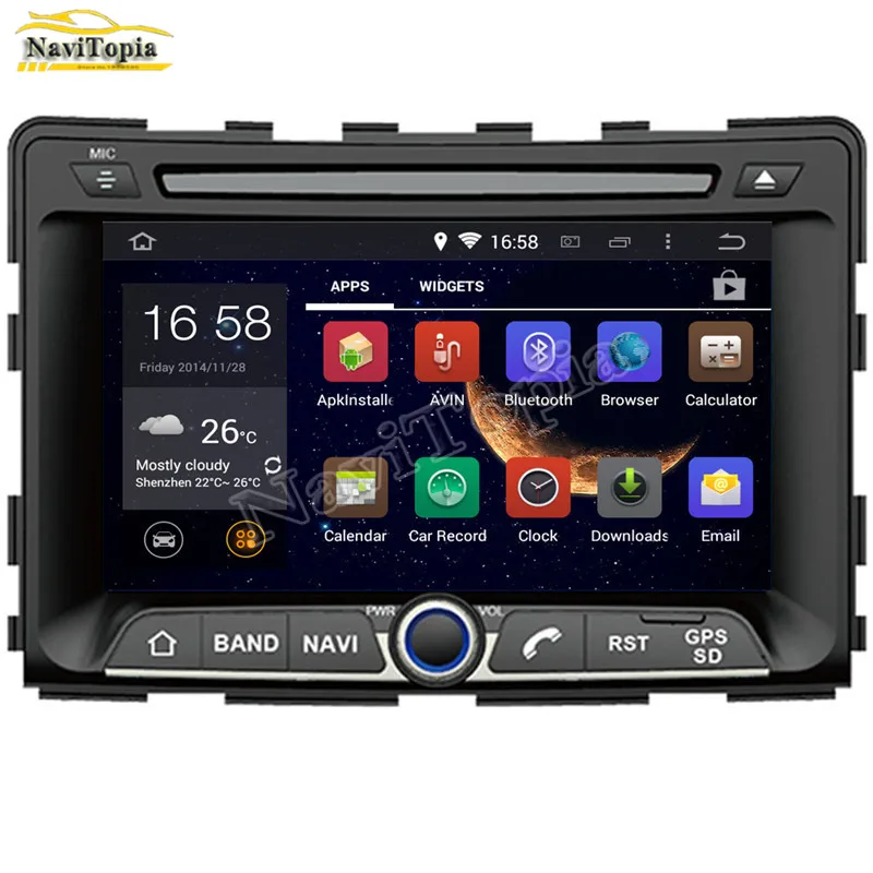 Clearance NAVITOPIA 4G RAM 64G ROM PX6 Six Core Android 9.0 Car DVD GPS for Ssangyong Rexton 2006- for Rodius 2004 2005 2006-2013 2014 1