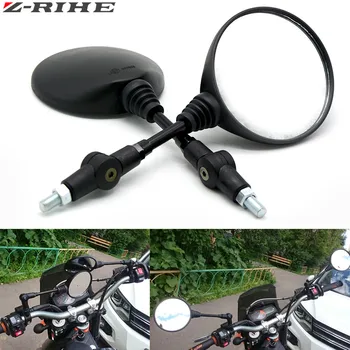 

Universal 1 Pair Motorcycle Mirrors Accessories Scooter Parts Moto Rearview Mirrors For Suzuki Kawasaki Honda Yamaha KTM Mirror