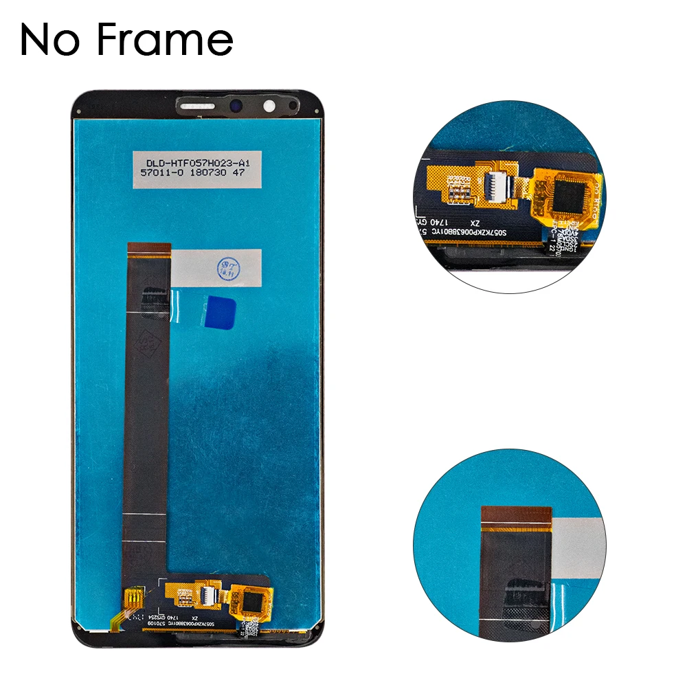 Skup Dla asus X018D wyświetlacz dla ZenFone Max Plus M1 X018DC ZB570TL wyświetlacz LCD z ekranem dotykowym Digitizer z ramką dla Peg asus 4S LCD