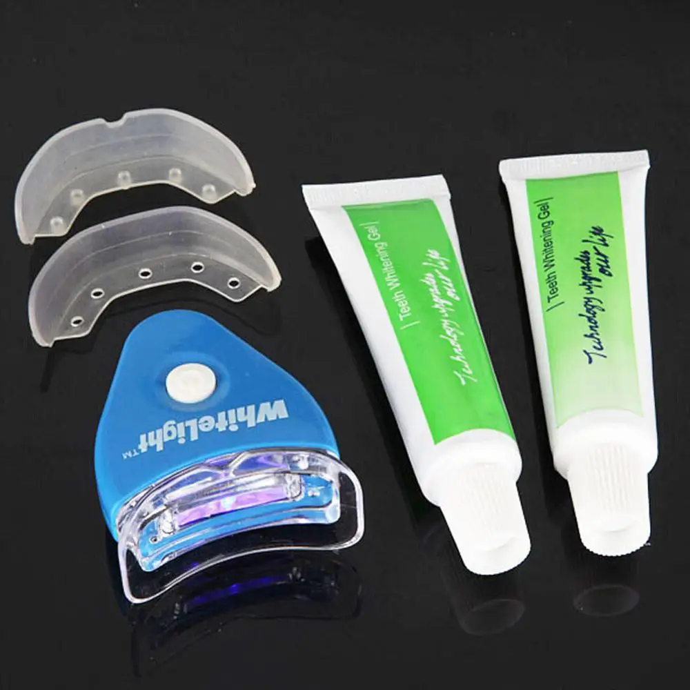 

Electric Dental Teeth Whiting Kit Including Battery Original White LED Light Tooth Whiten Toothpaste Gel Whitener Oral Care