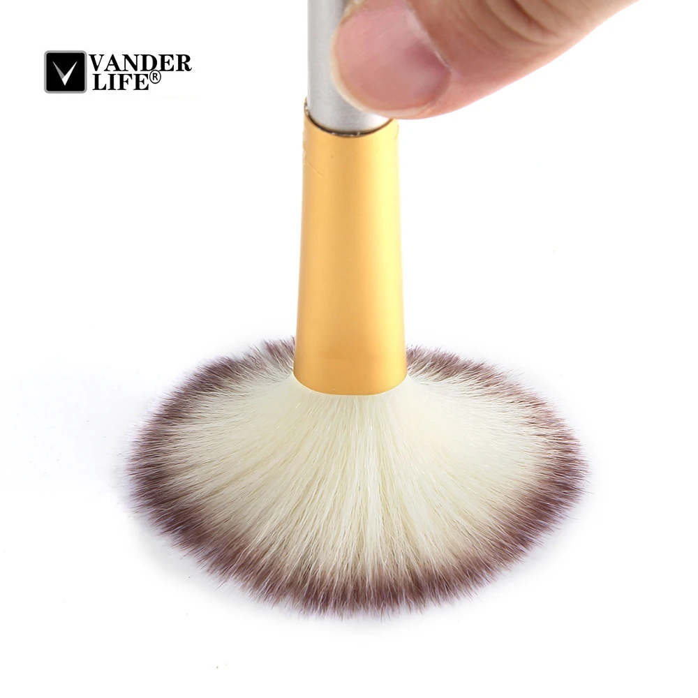 24 Pcs Make Up Set Soft Synthetic Professional Cosmetic Makeup Foundation Powder Blush Eyeliner Brushes Tools Kit with Bag (9)