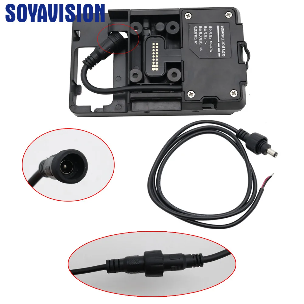 USB Навигационный кронштейн для мотоцикла с зарядкой BMW R1200GS F800GS ADV F700GS R1250GS CRF1000L