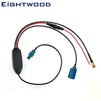 

Eightwood Conversion FM/AM to DAB/FM/AM Car Radio Aerial Antenna Converter/Splitter/Amplifier Fakra Connectors for Blaupunkt DAB