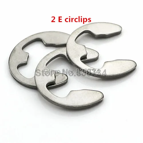 100pcs 2mm a2 70 304 stainless steel retaining ring for shaft fastener