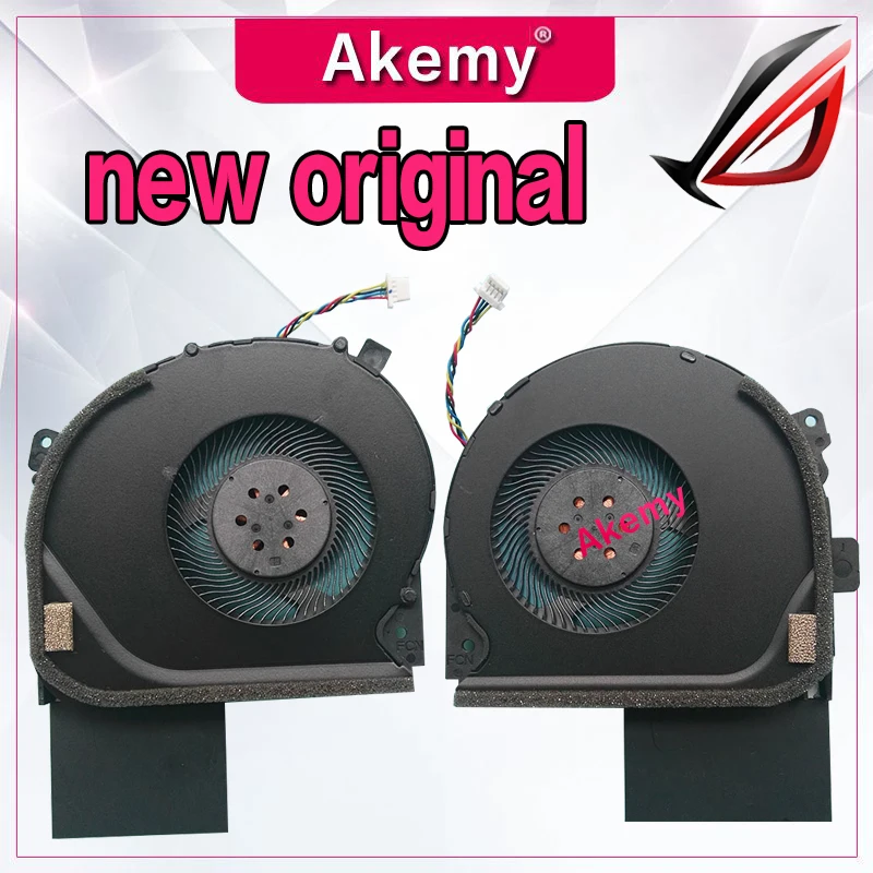 

Akemy new original cpu cooling fan for ASUS GL703 ROG STRIX GL703VM fan cooler DC 12V 0.4A 4PIN