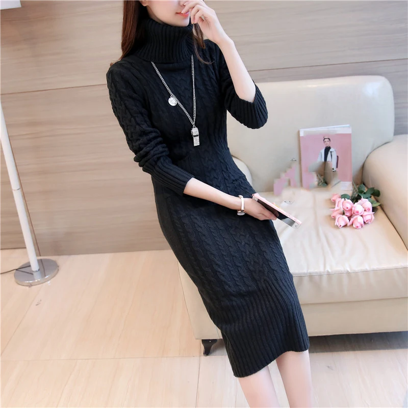 long sleeve maxi sweater dress