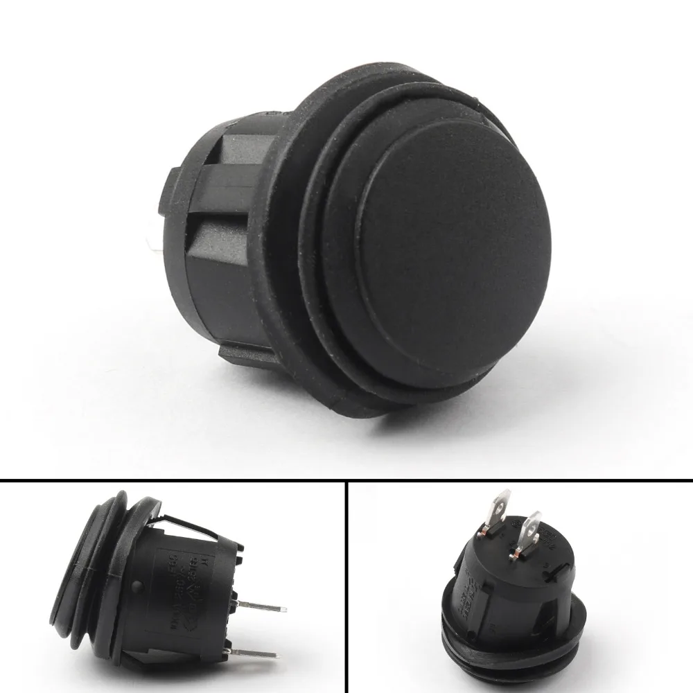 

Areyourshop SCI 20mm Round Rocker Switch Waterproof IP65 ON/OFF for Car Boat RoHS 1/4PCS Wholesale Switches