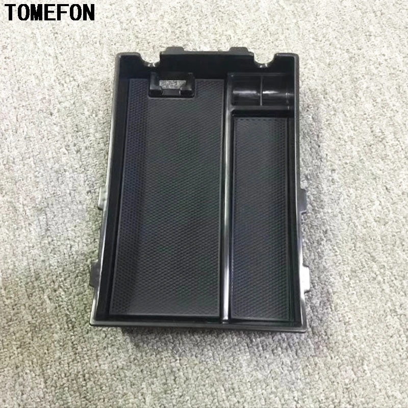 

TOMEFON For Subaru XV Crosstrek 2018 2019 Storeage Glove Interior Central Armrest Box Center Bin Glove Tray Holder Case Styling