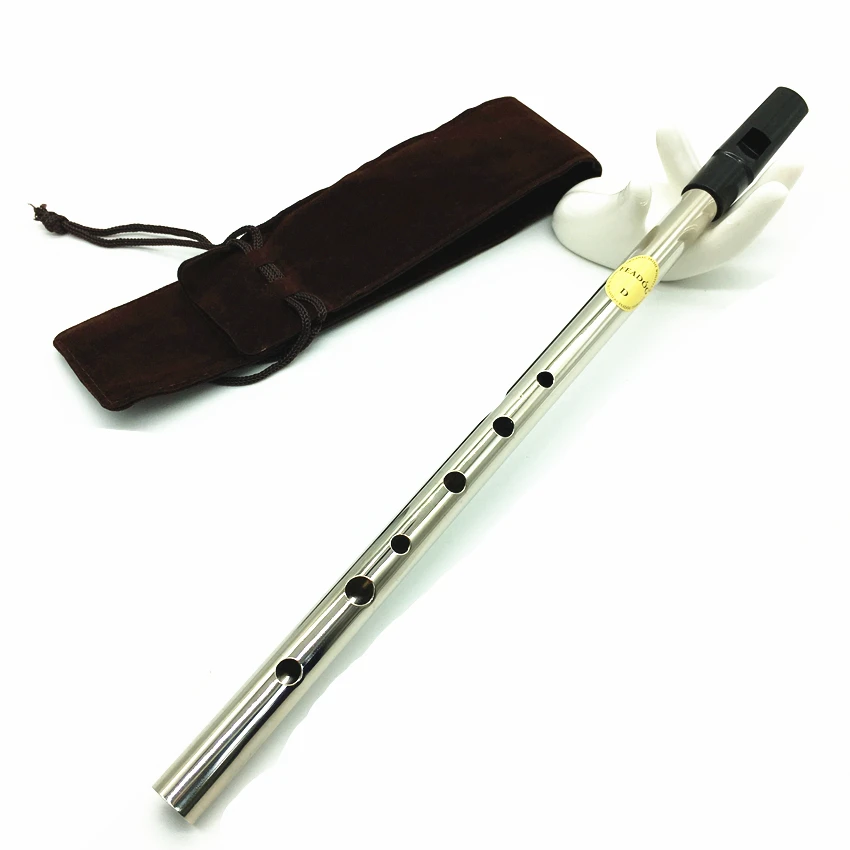 Penny Piccolo Irish whistle Flute Tin Whistle Feadon 6 Holes In D/C Key