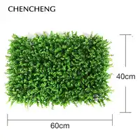 Plastic Square Mat Grass Moss 40CM*60C Artificial Plant Wall green decorative wall accessories
