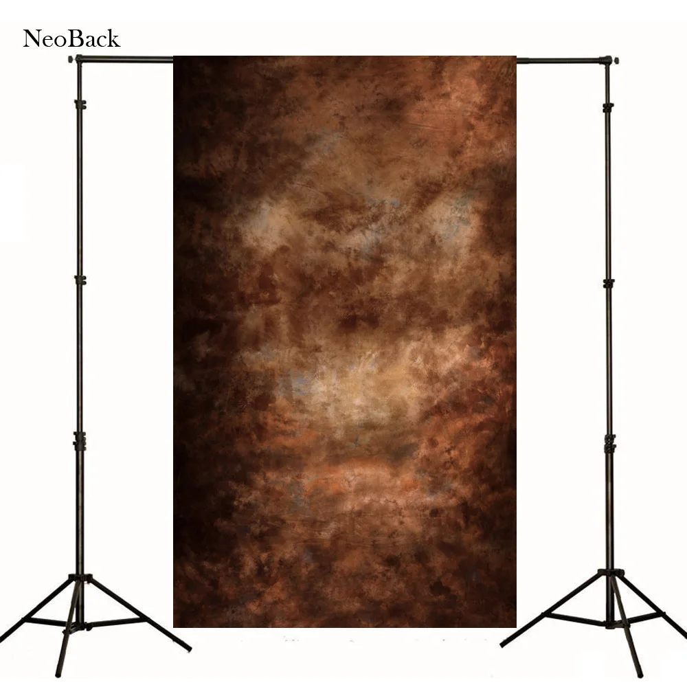 2017 sale 3X5ft vinyl portrait brown tone photography background Black texture background wall backdrops for Photo