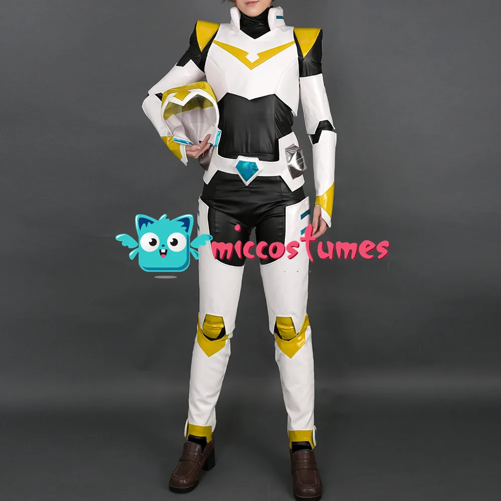 Паладин костюм Броня Shiro КИТ Ланс Pidge ломоть Косплэй с шлем Для мужчин одежда