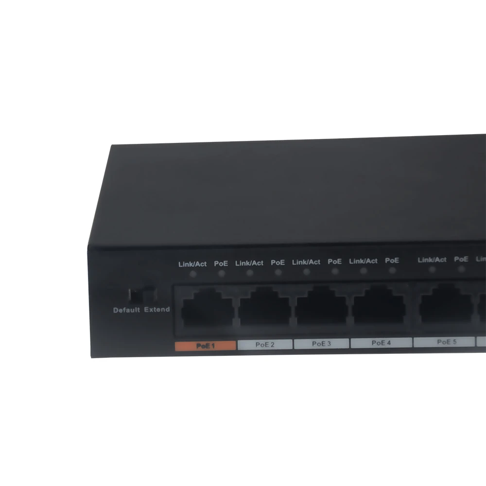 Dahua DH S1500C 8ET1ET DPWR PoE коммутатор 8CH Ethernet выключатель питания Поддержка 802.3af 802.3at POE + Hi
