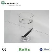 50 шт./упак. силиконовые Водонепроницаемый 860-960 мГц RFID UHF пассивной теги черный смарт моя ярлык