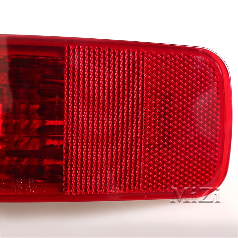 MZORANGE заднего бампера светильник Тормозная туман отражатель лампы Красный объектив хвост светильник для Mitsubishi/Аутлендер EX 2007-2012 с вращением влево/вправо